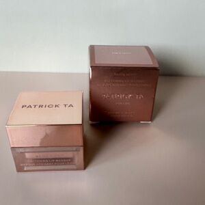 Patrick Ta Major Glow Lip Masque 0.23 oz in Metallic Pink